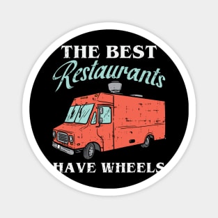 Food Truck, Mobile Food Truck Gifts Magnet